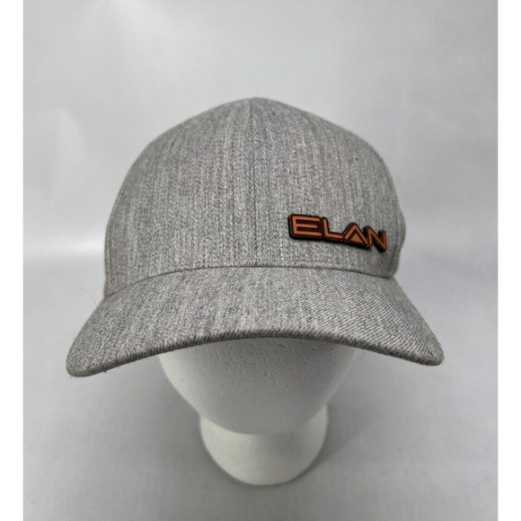 Branded Bills Heathered Gray Elan Hat FlexFit L-XL Baseball Cap - Picture 1 of 4